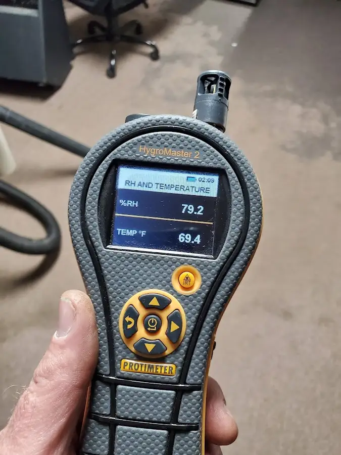 Moisture meter humidity assessment for Fire & Smoke Damage Restoration in West Carson