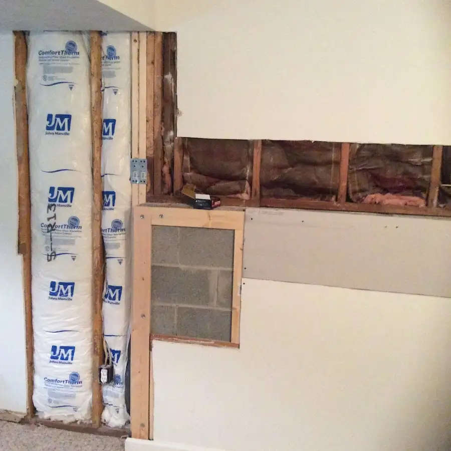 Wall insulation replacement during Odor Removal & Deodorization in West Carson
